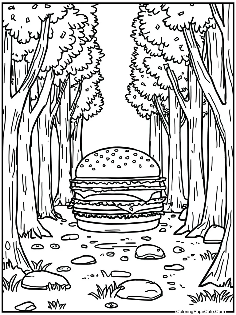 Burger tasty fast food