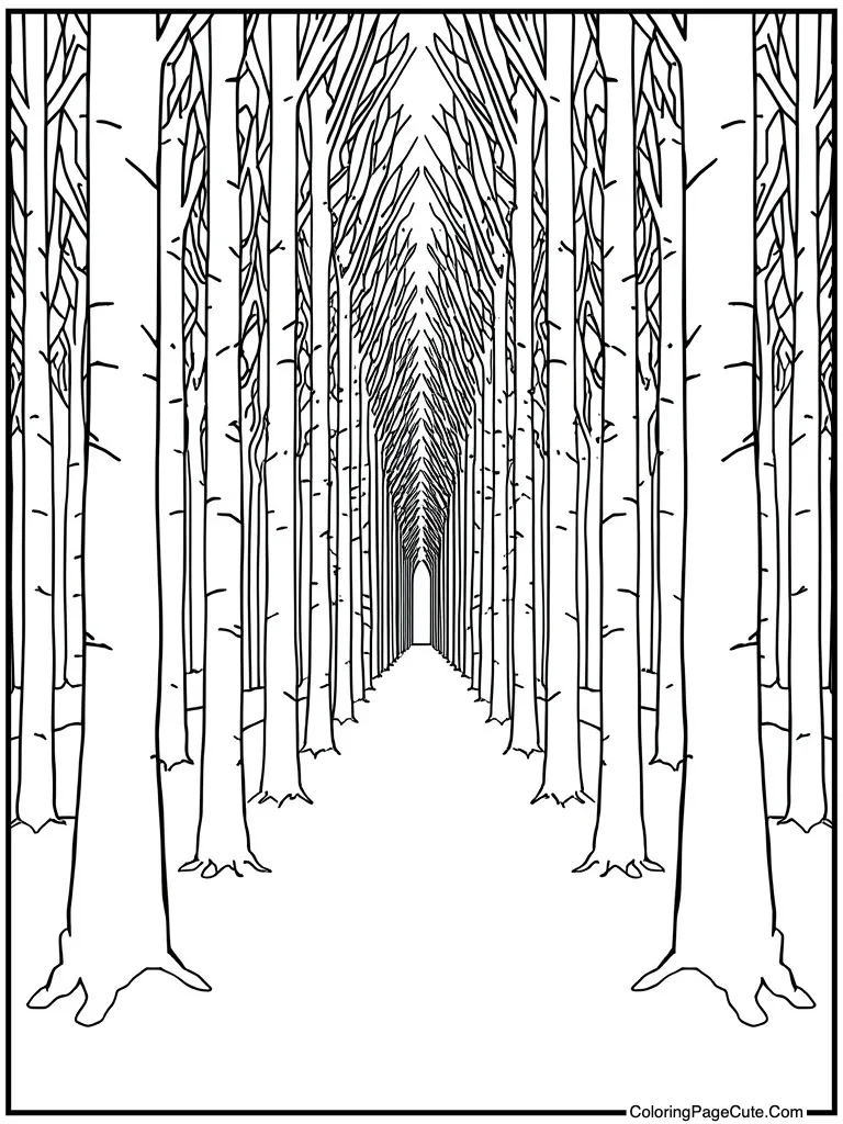 Geometric shape optical illusion