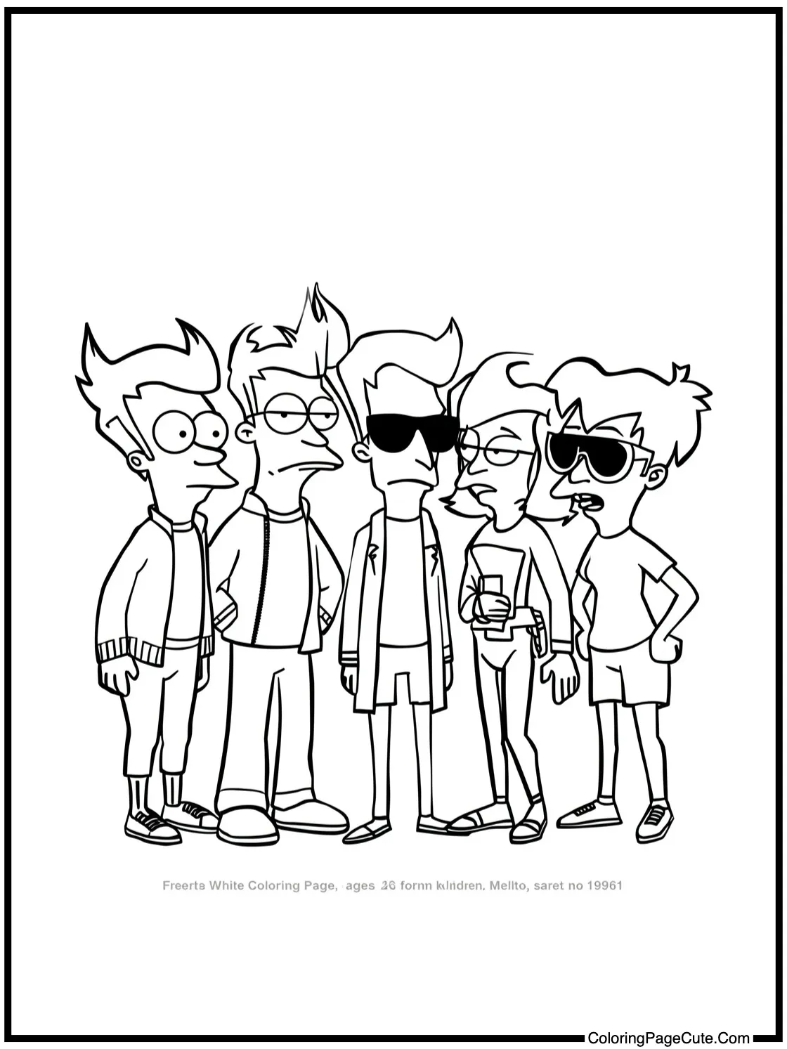 Crew enjoying vacation