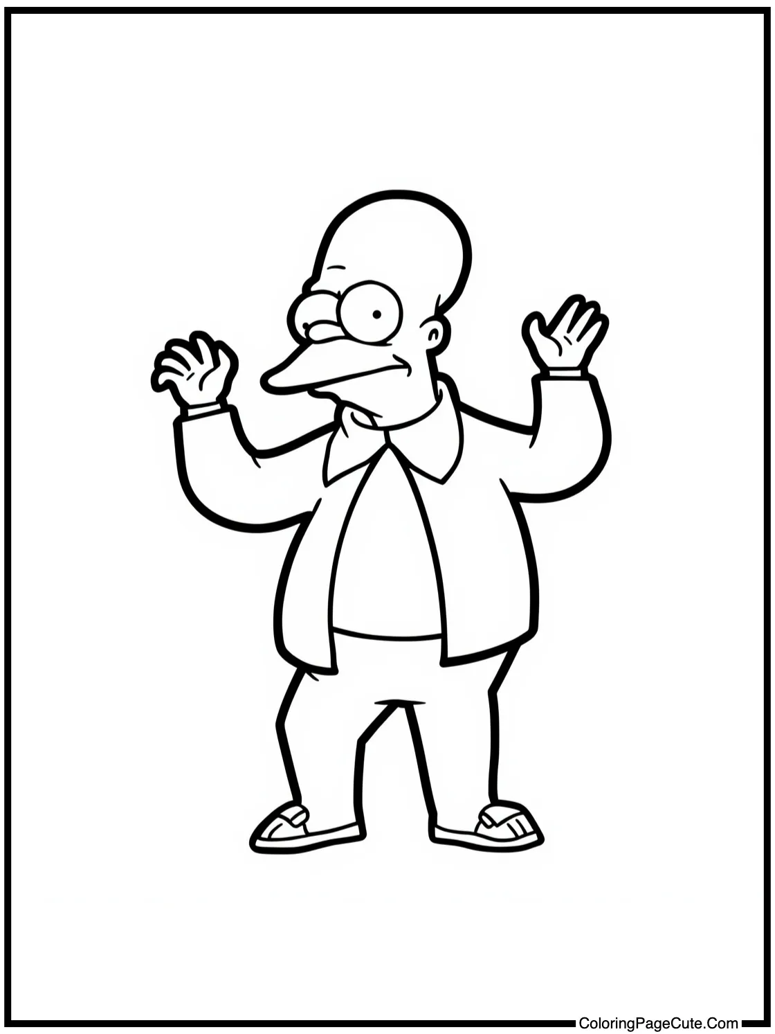 Zoidberg dancing happily