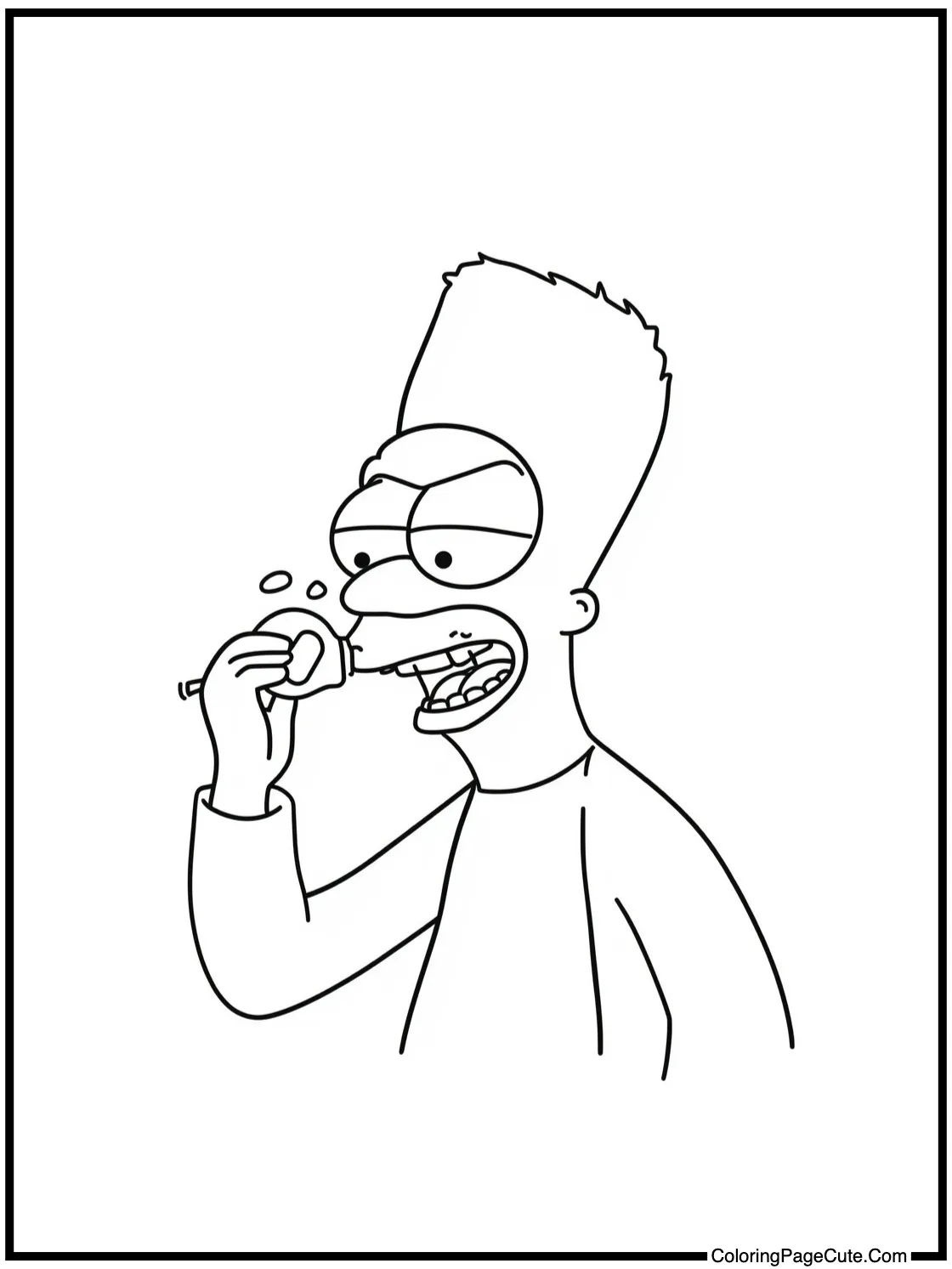 Nibbler eating snacks