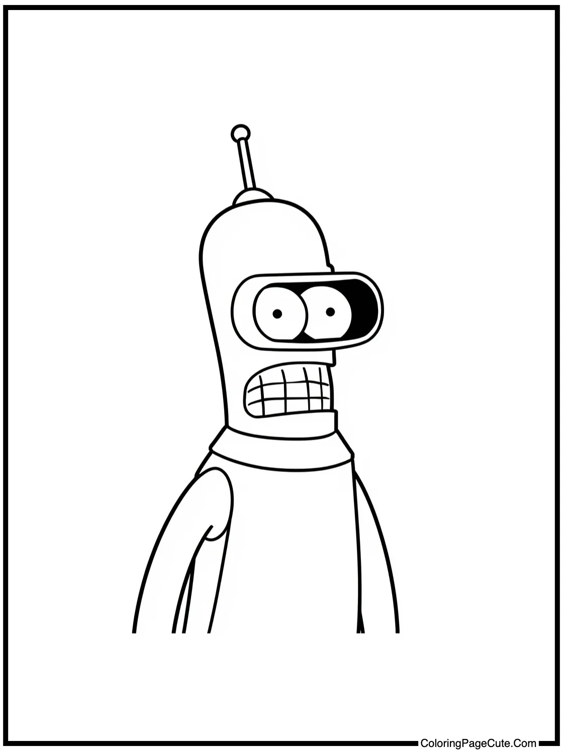 Bender telling jokes