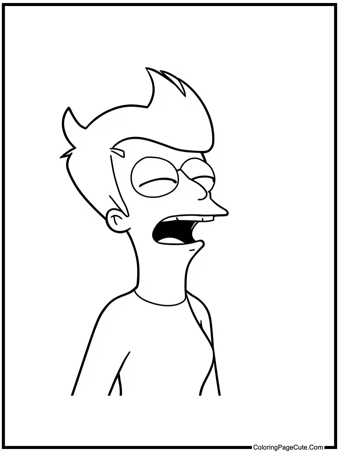 Amy laughing cheerfully