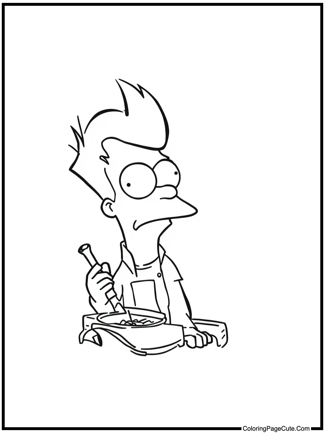 Scruffy fixing something