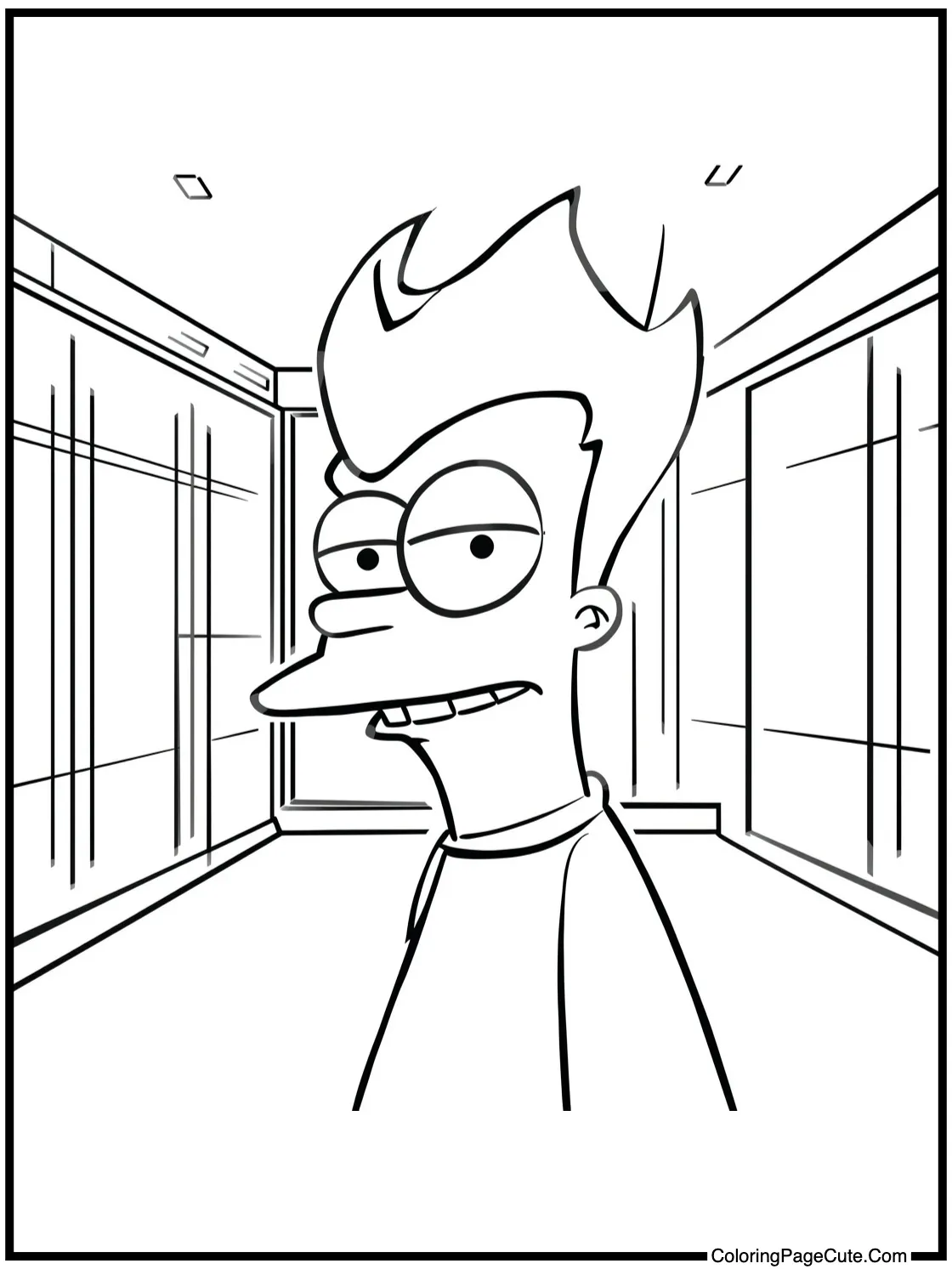 Scruffy in boiler room