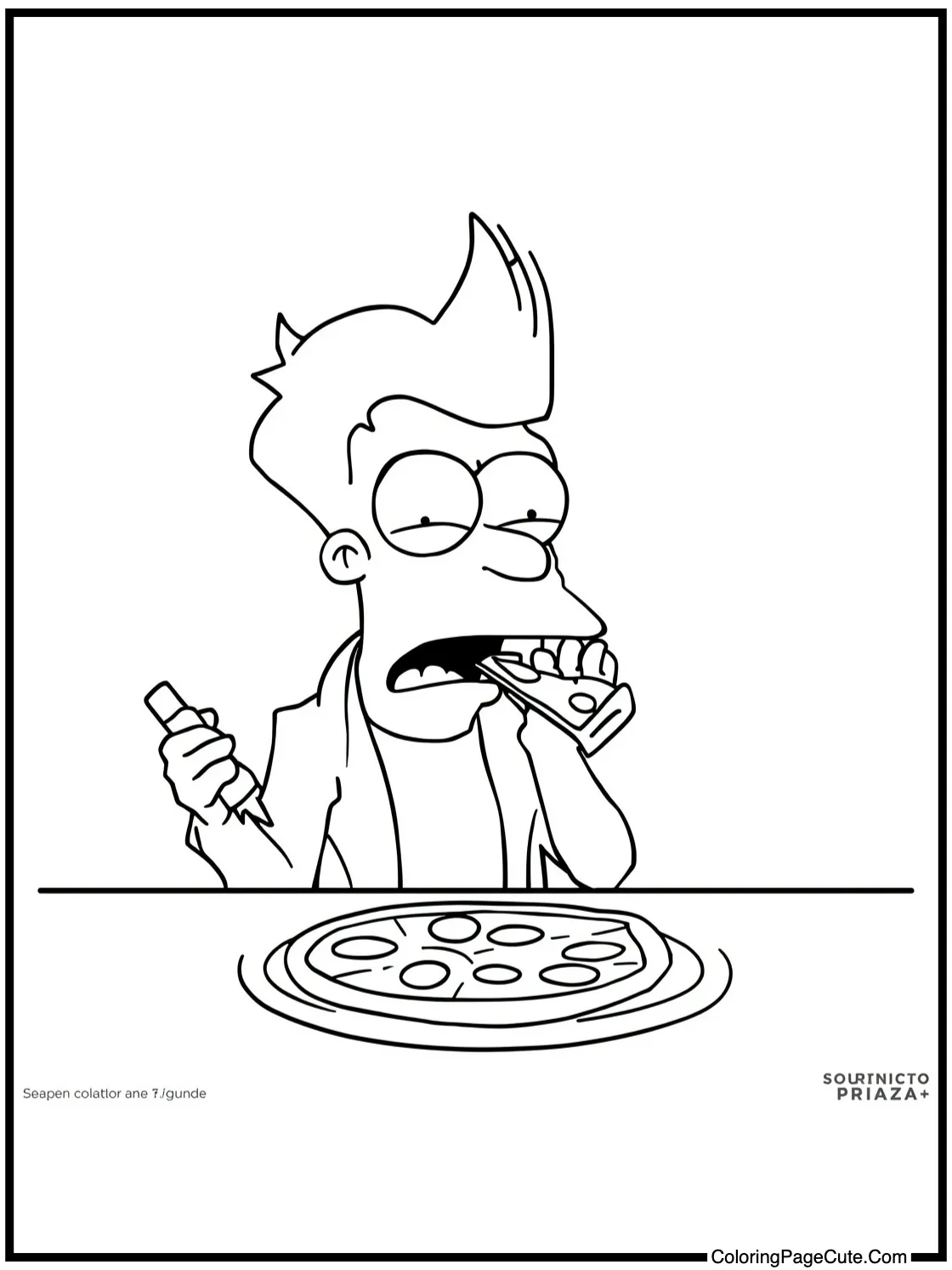 Planet Express flying