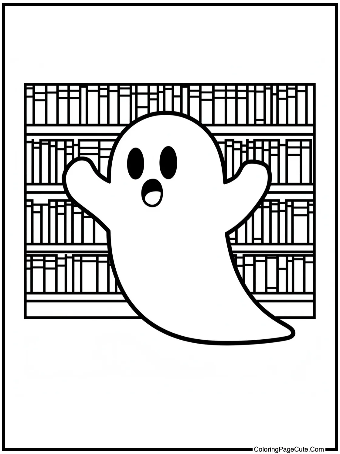 exploring a library.