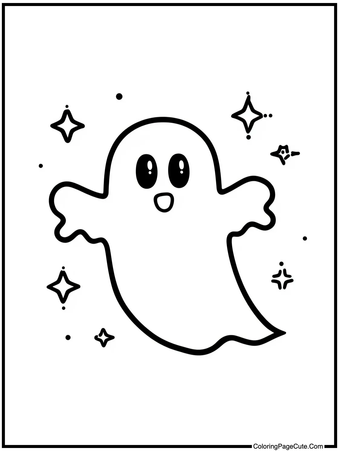 with sparkling stars.