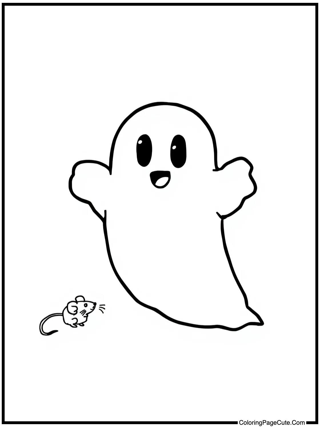 with a little mouse.