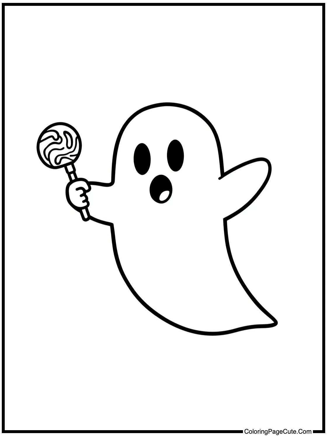 enjoying a sweet treat.