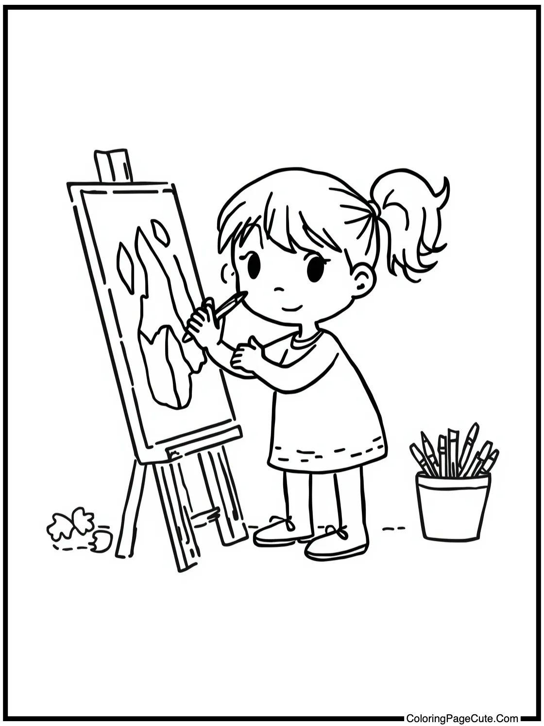 painting a masterpiece