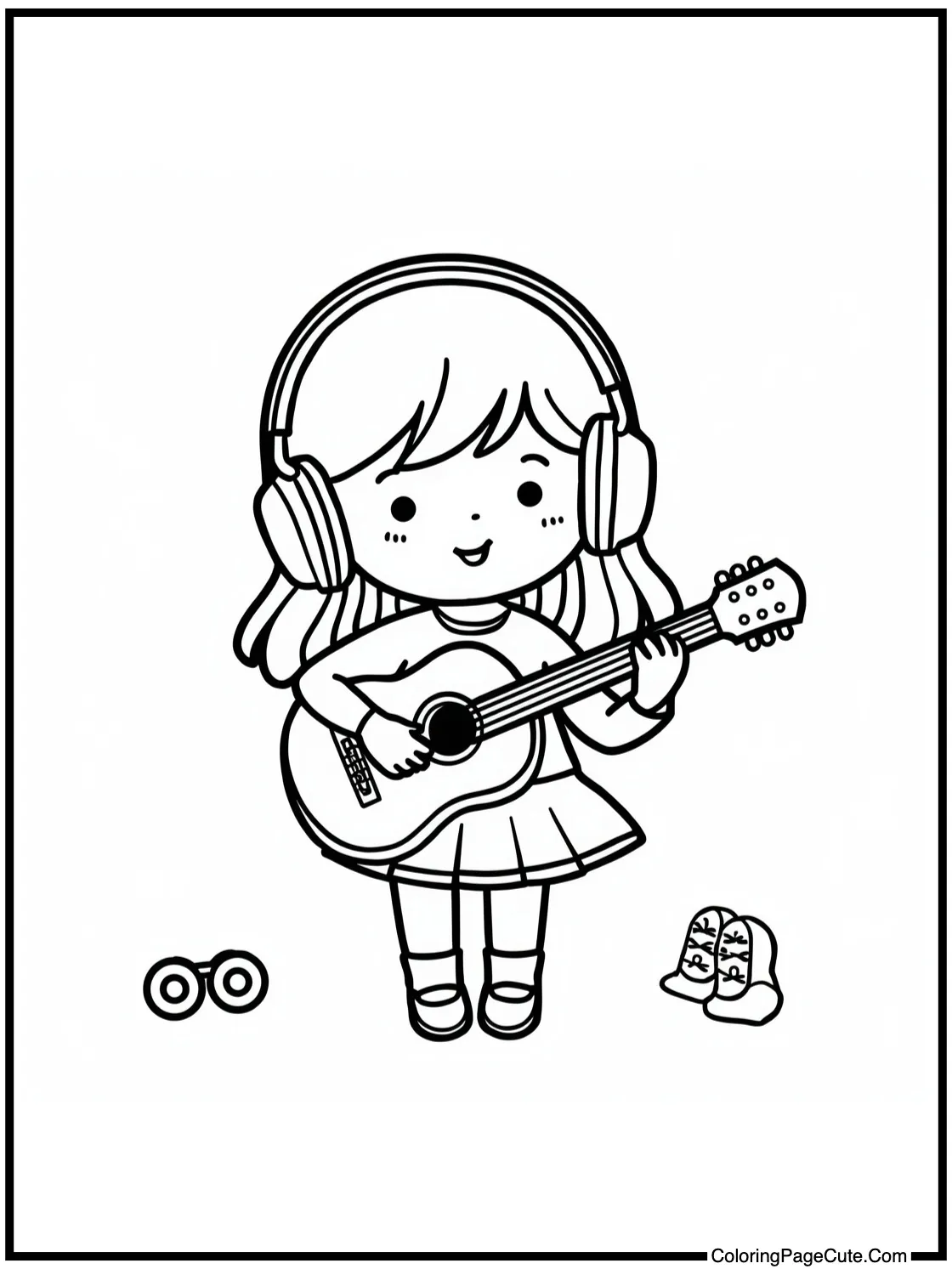 listening to music