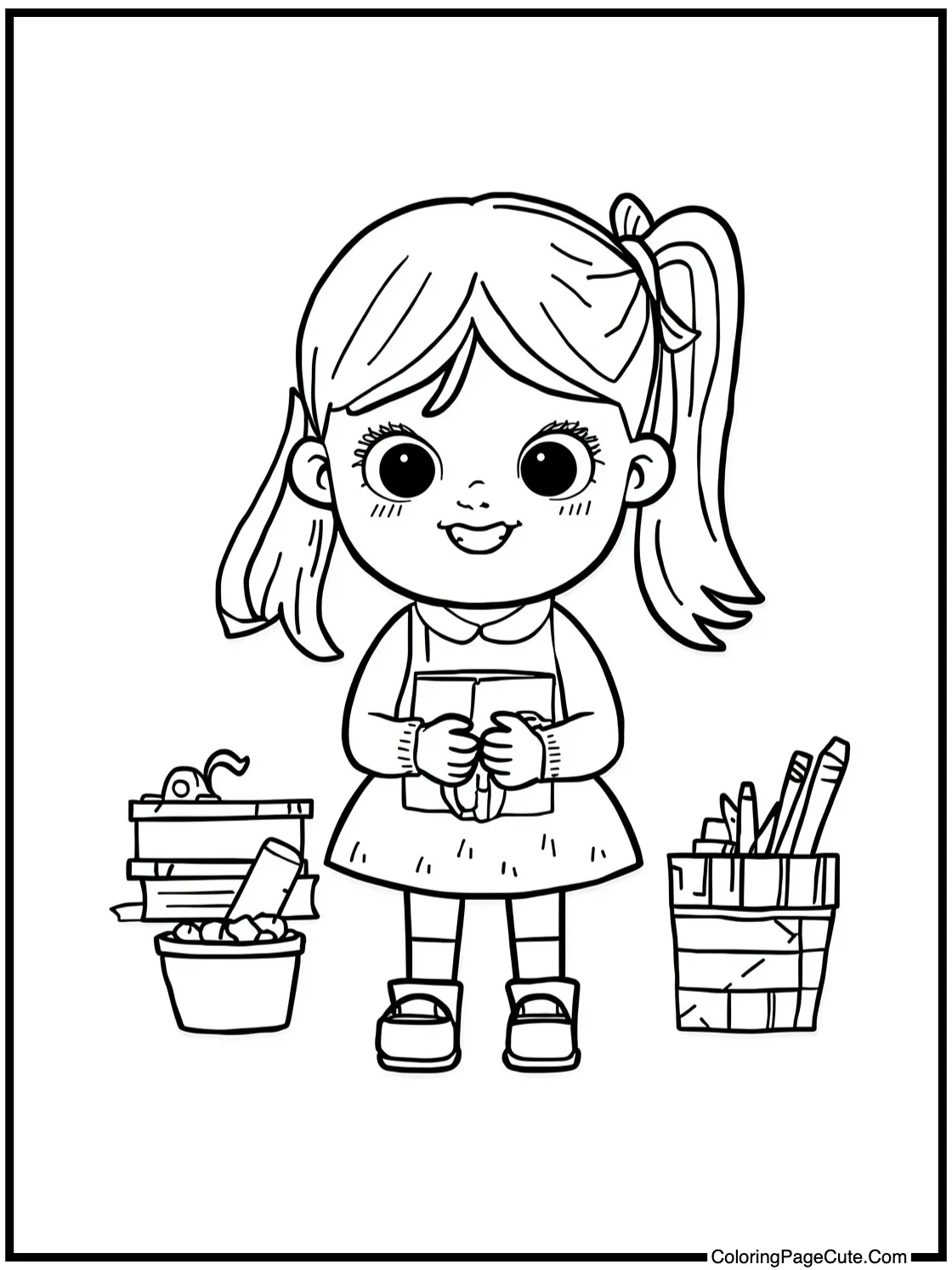 enjoying school time