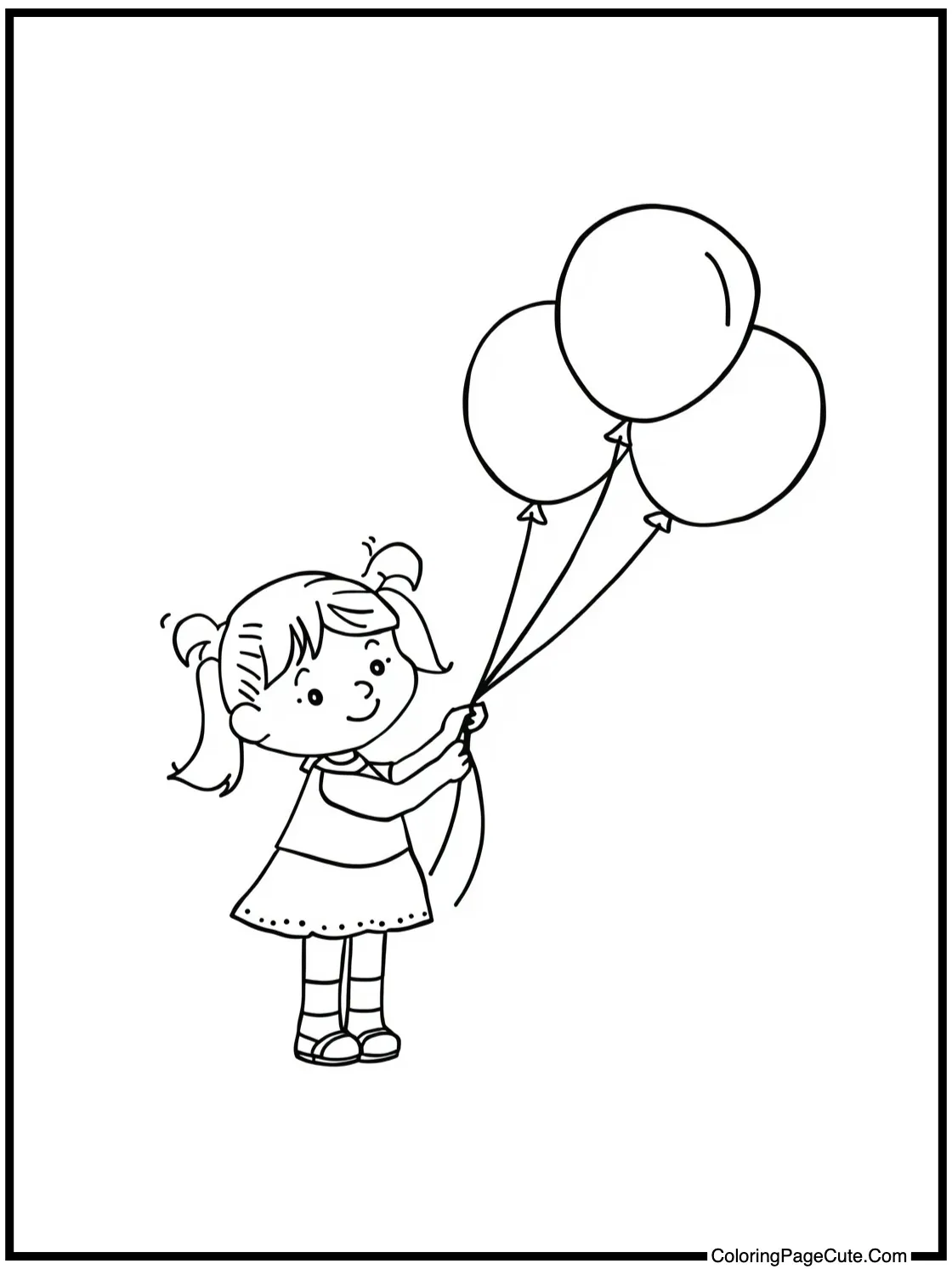playing with balloons