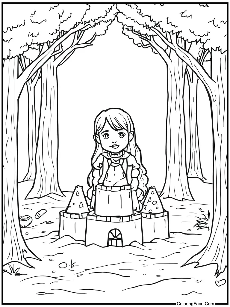 Building a sand castle