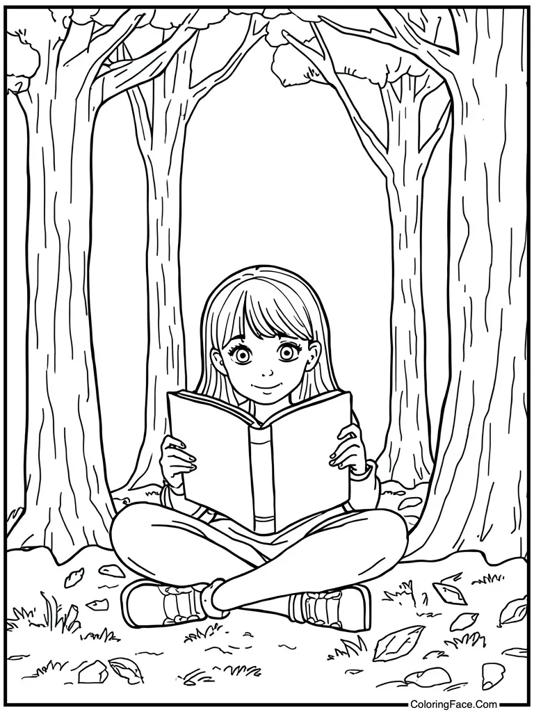 Reading a large book