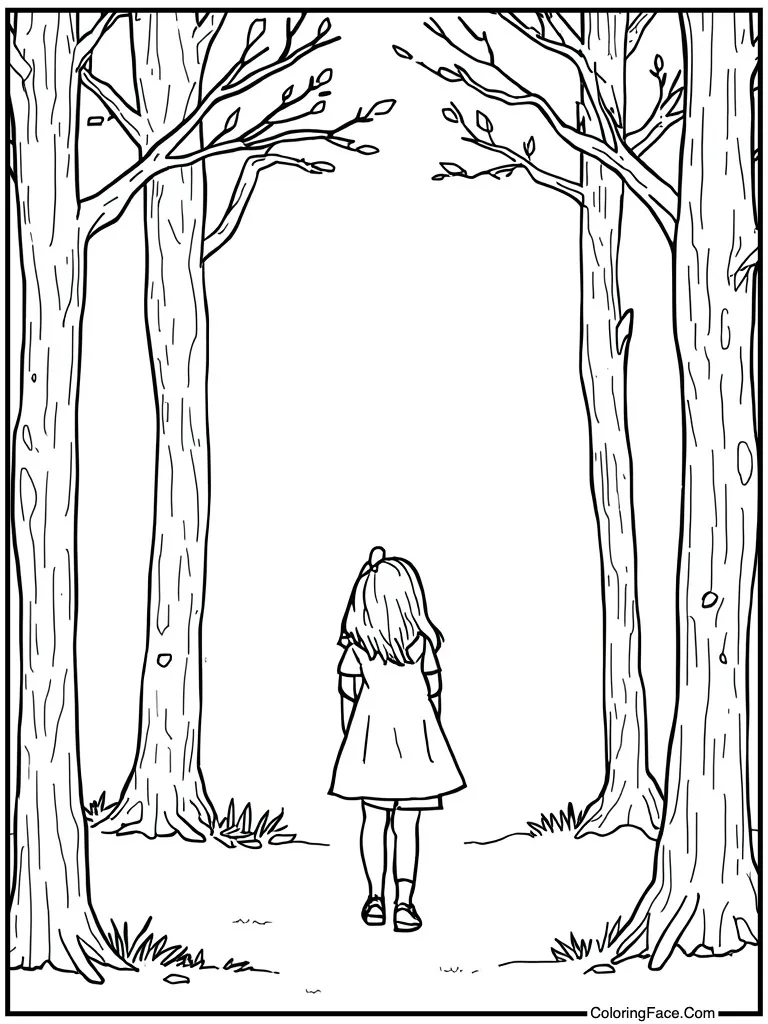 Painting on a canvas