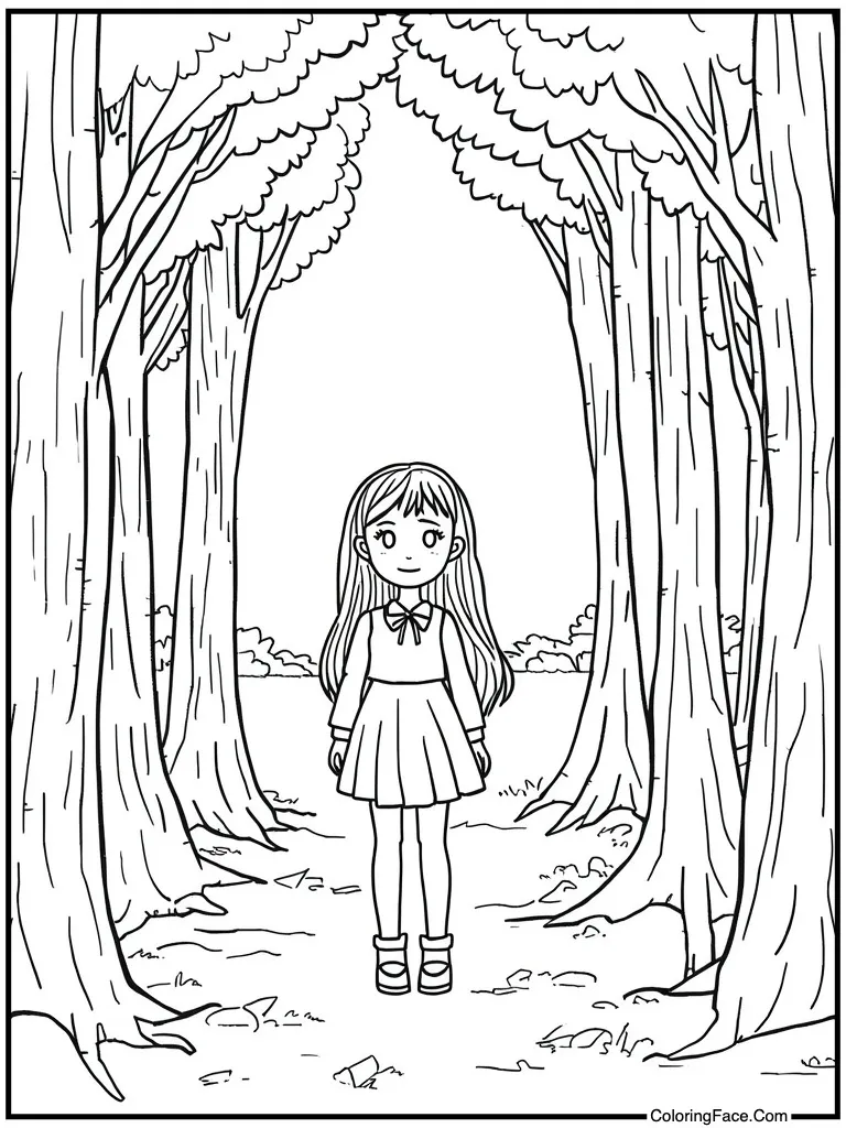 Drawing with sidewalk chalk