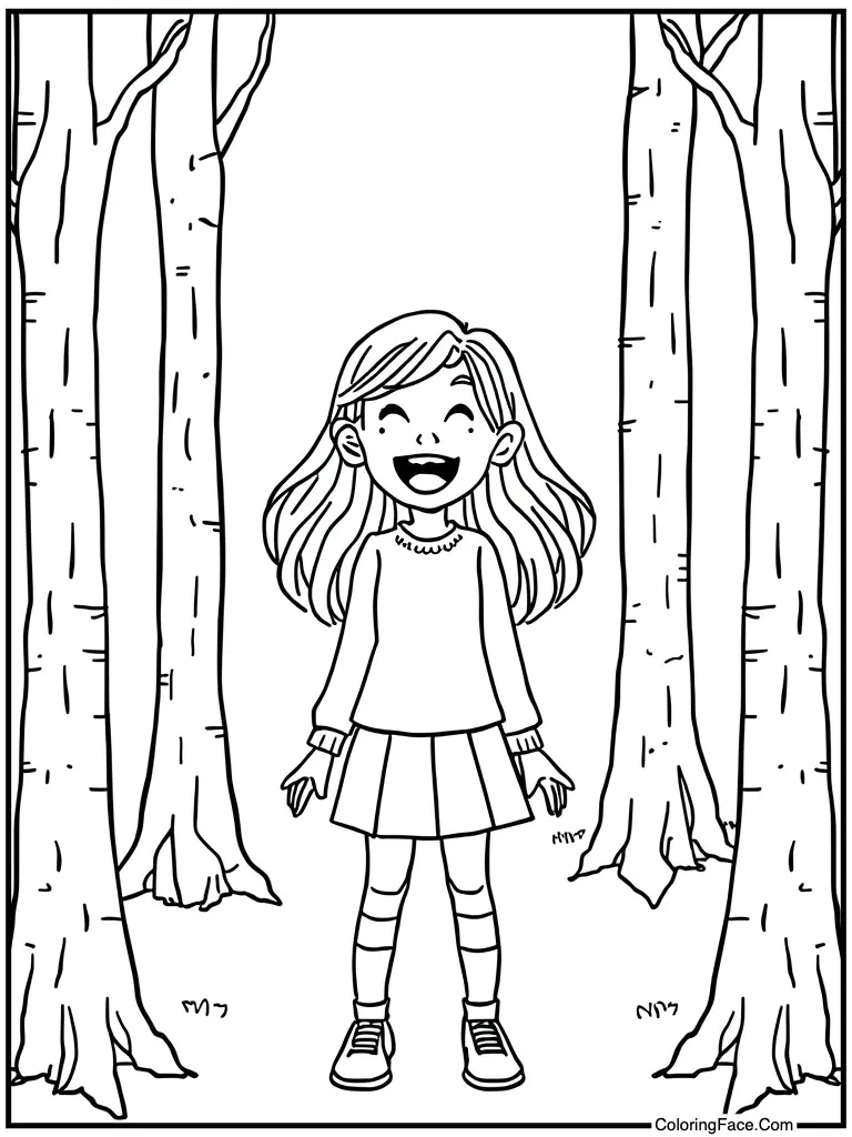 Laughing out loud happy