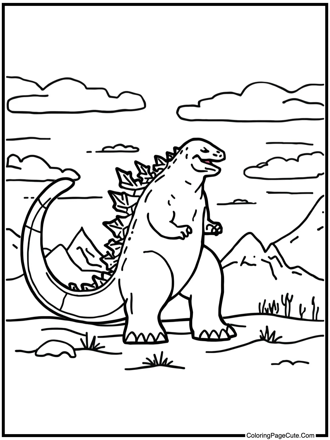 enjoying the sunset.