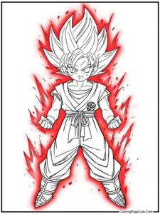 Goku Coloring Pages