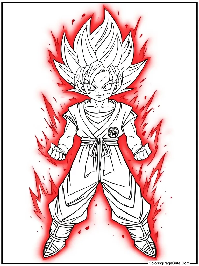 Goku Coloring Pages