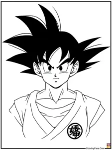 Goku Coloring Pages
