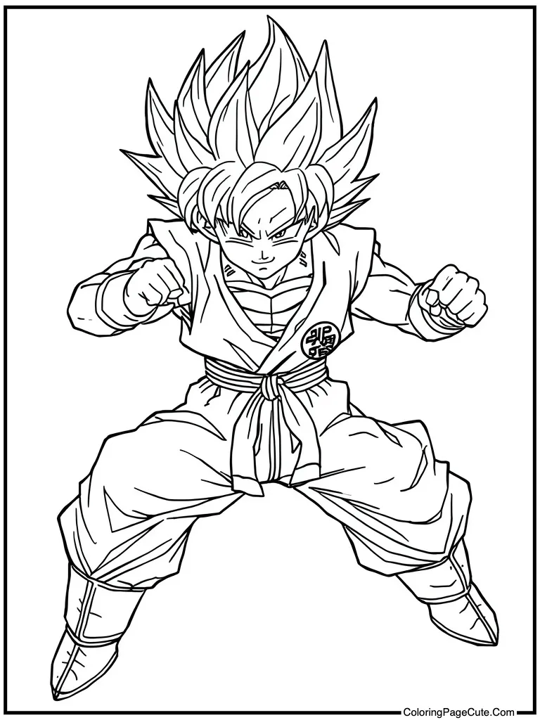 Martial artist punching air