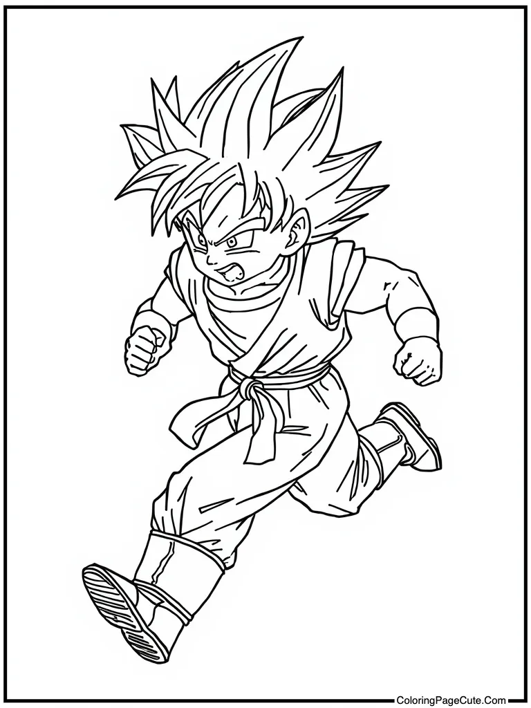 Figure running quickly