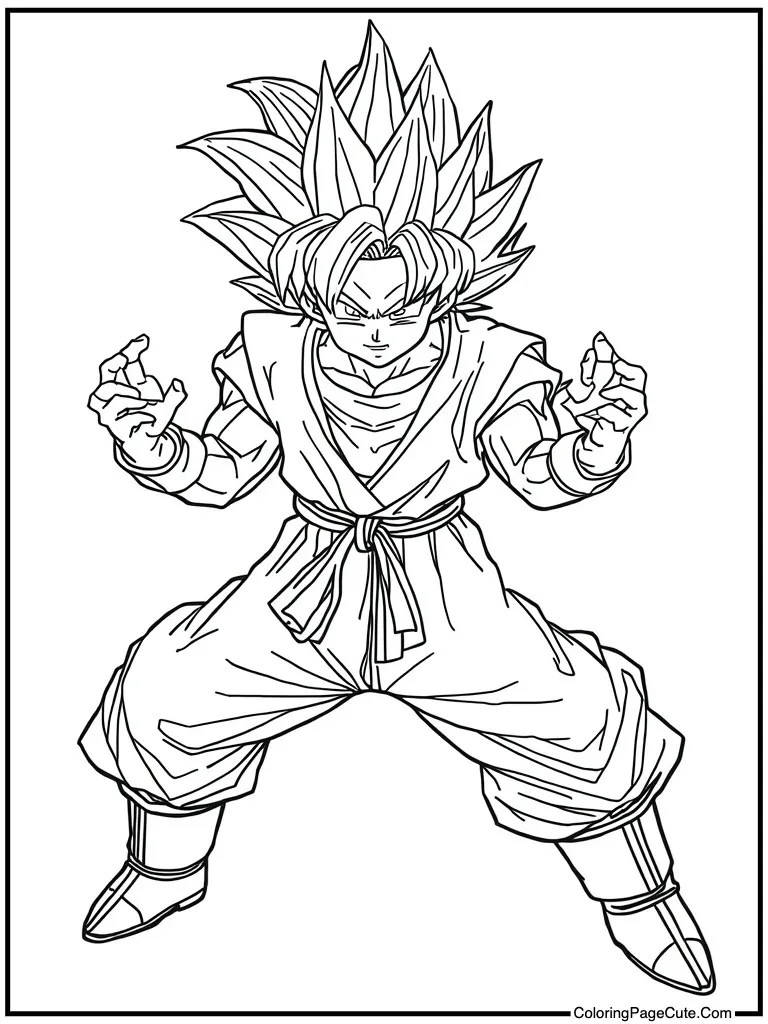 Martial artist near city