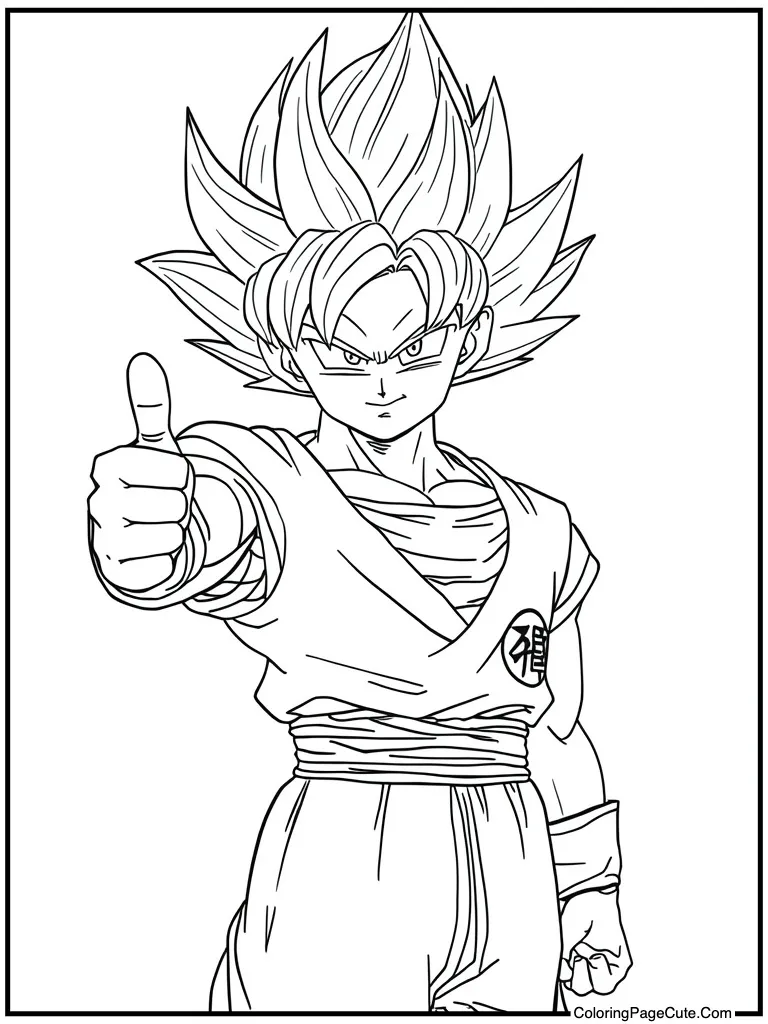 Hero giving thumbs up