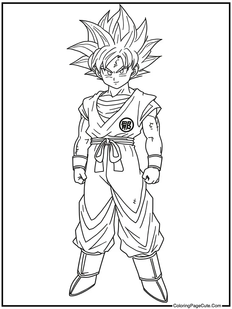 Figure in damaged uniform