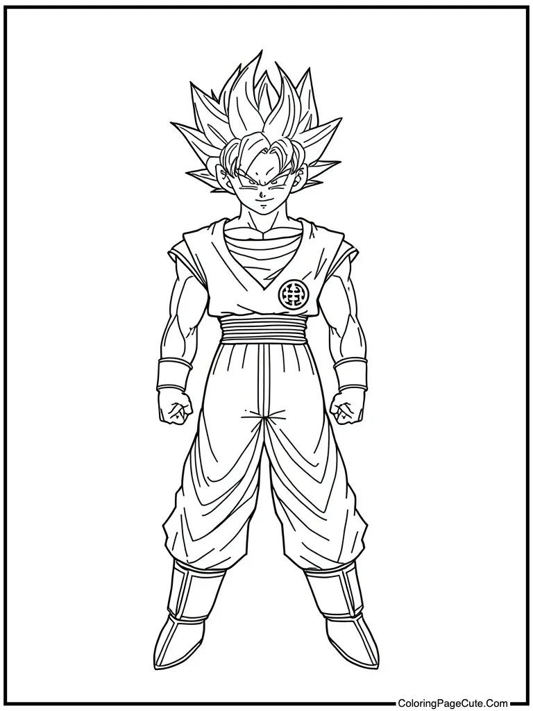 Hero standing on planet