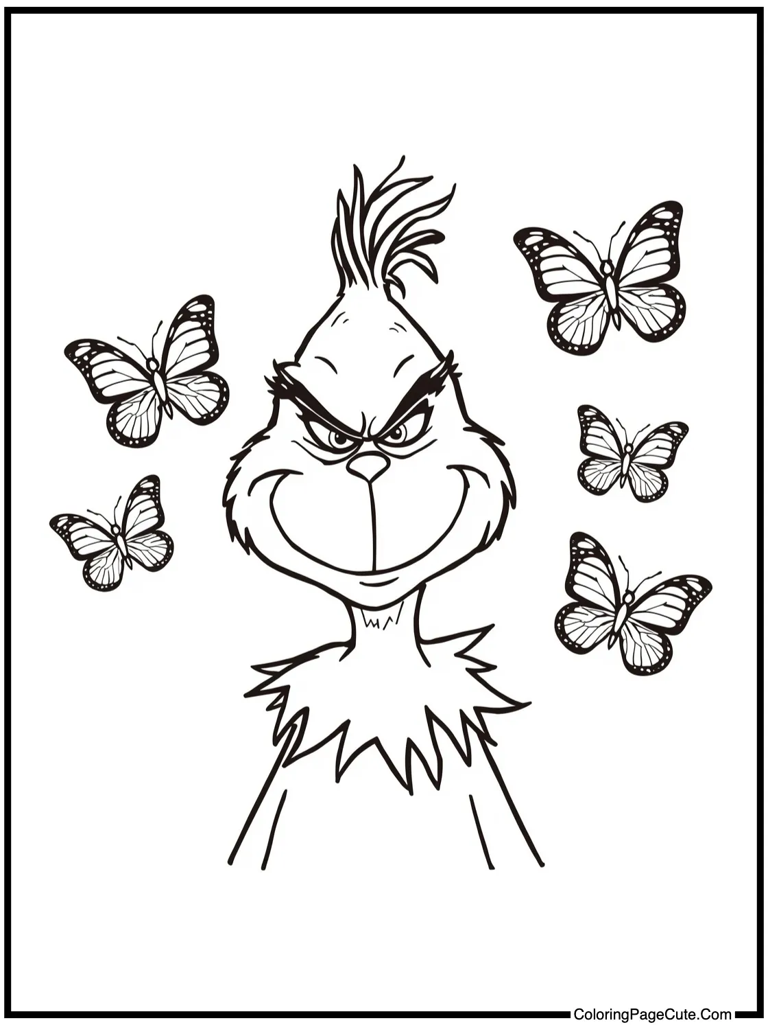 watching butterflies