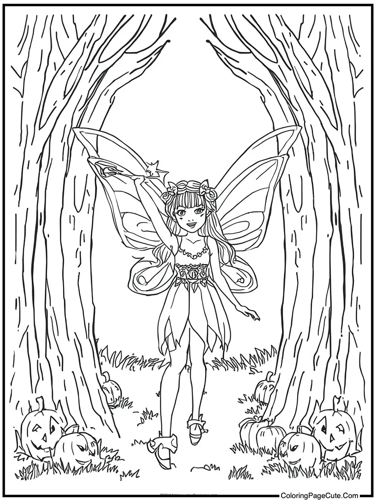 Fairy with magic wand