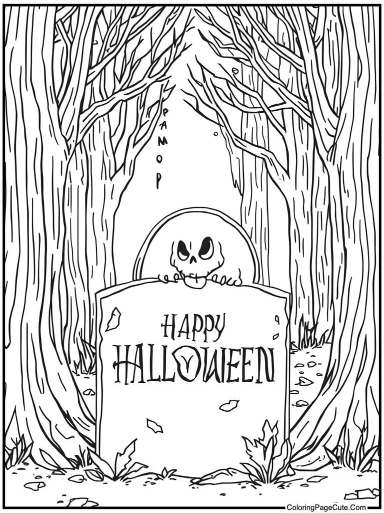 Tombstone with funny name