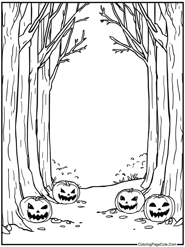 Simple outline for kids