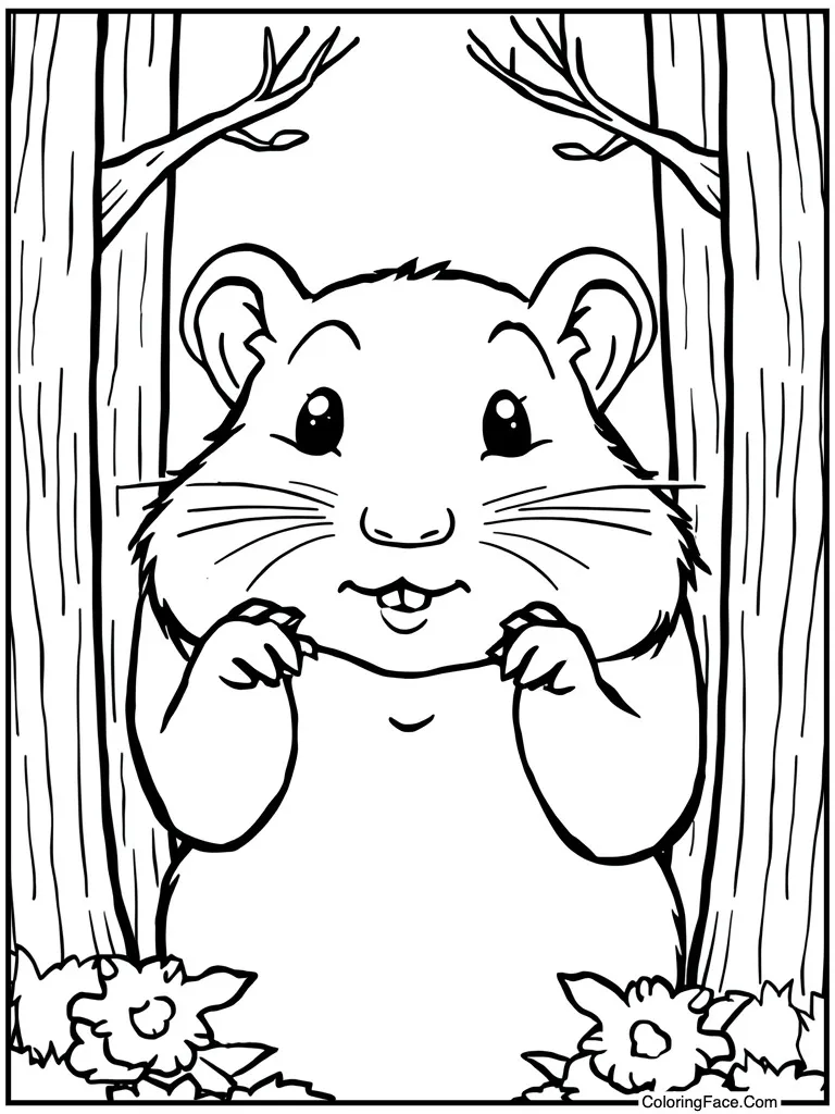 Washing face with paws