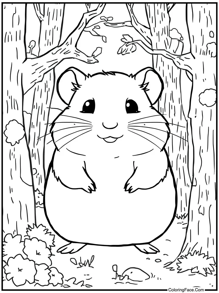 Chubby cheeks full face