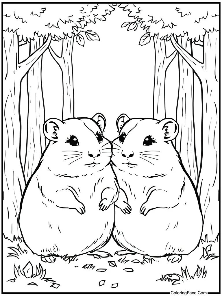 Two cute pets together