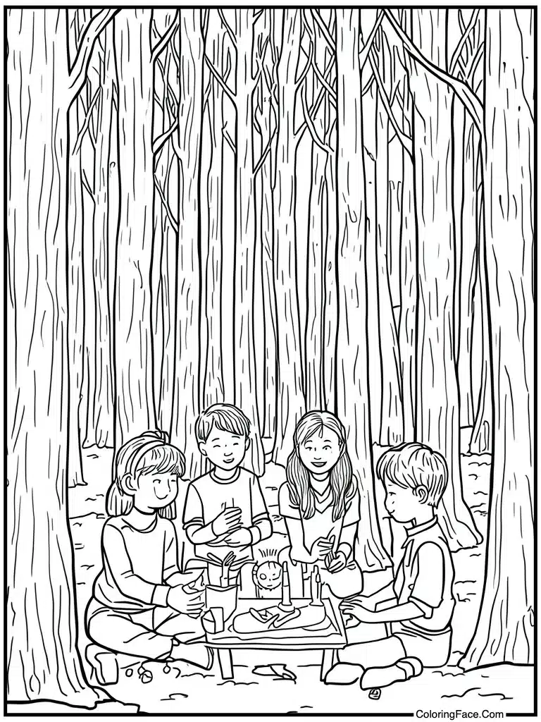 Children playing on floor