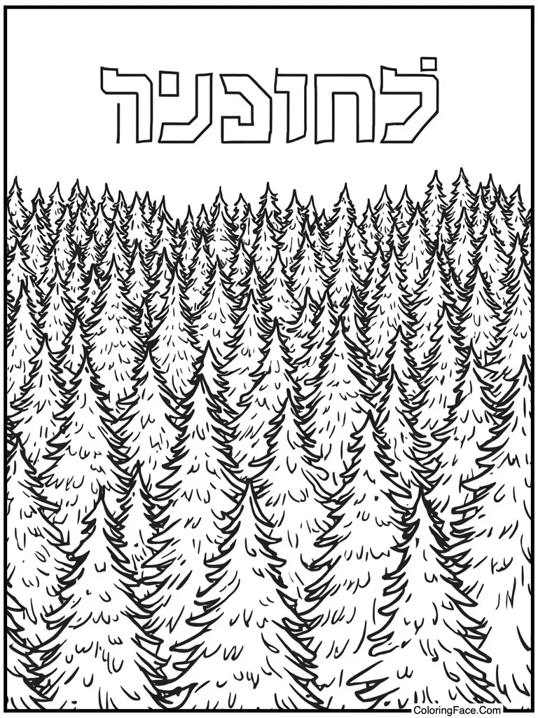 Hebrew letters on top