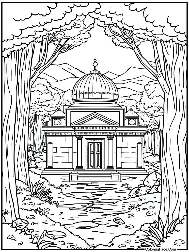 Temple in ancient times