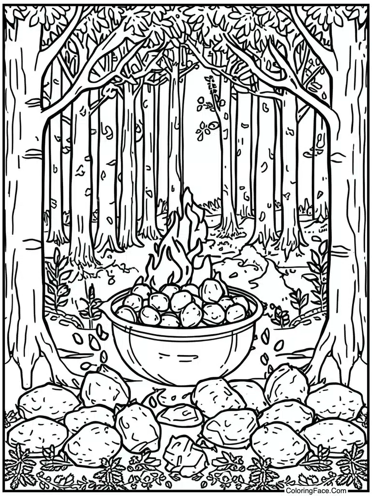 Grating potatoes for cooking