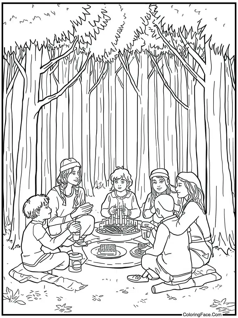 Playing games with family