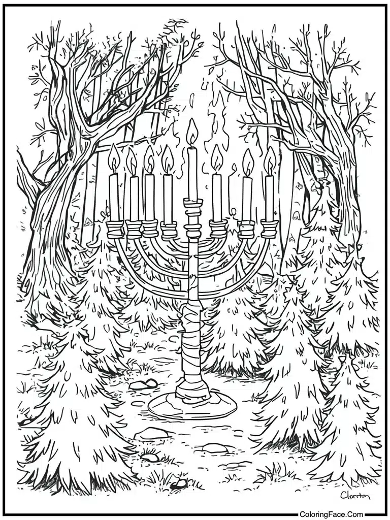 Fourth night four lights