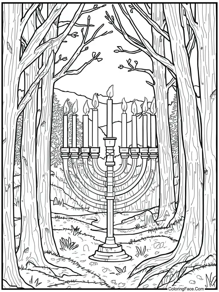 Sixth night six lights