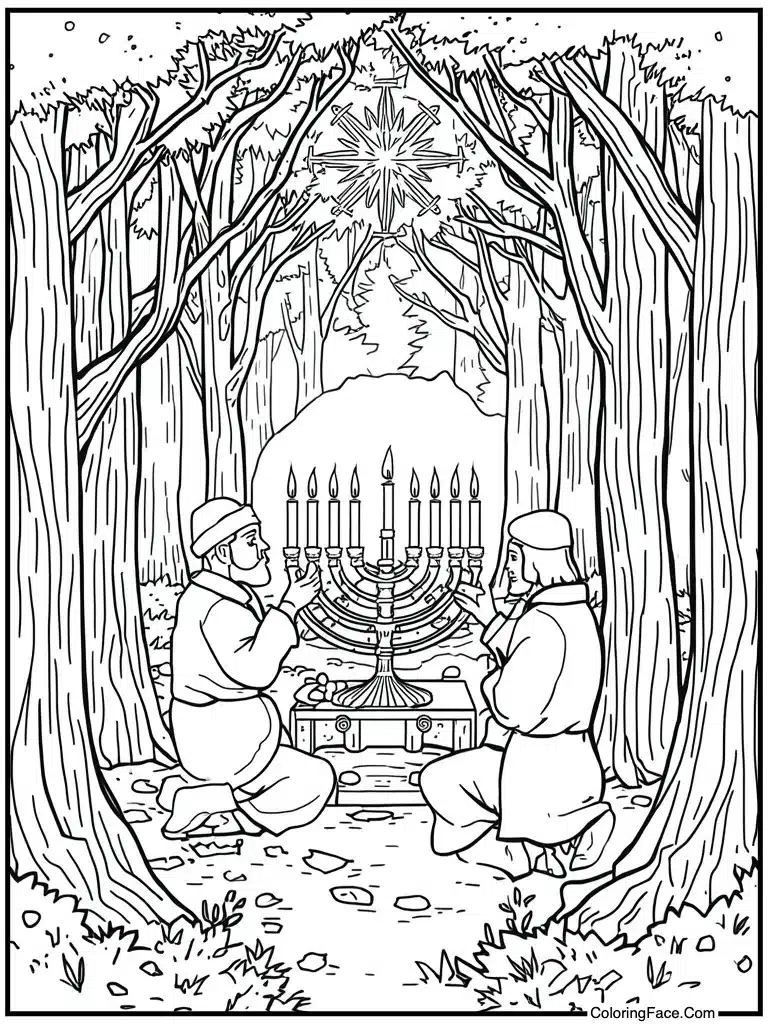 Seventh night seven lights