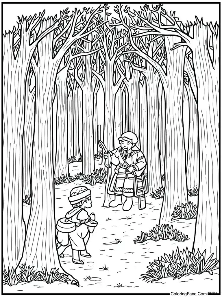 Children making art crafts