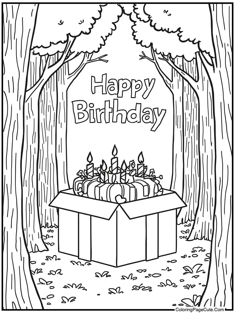 Unwrapping a large box